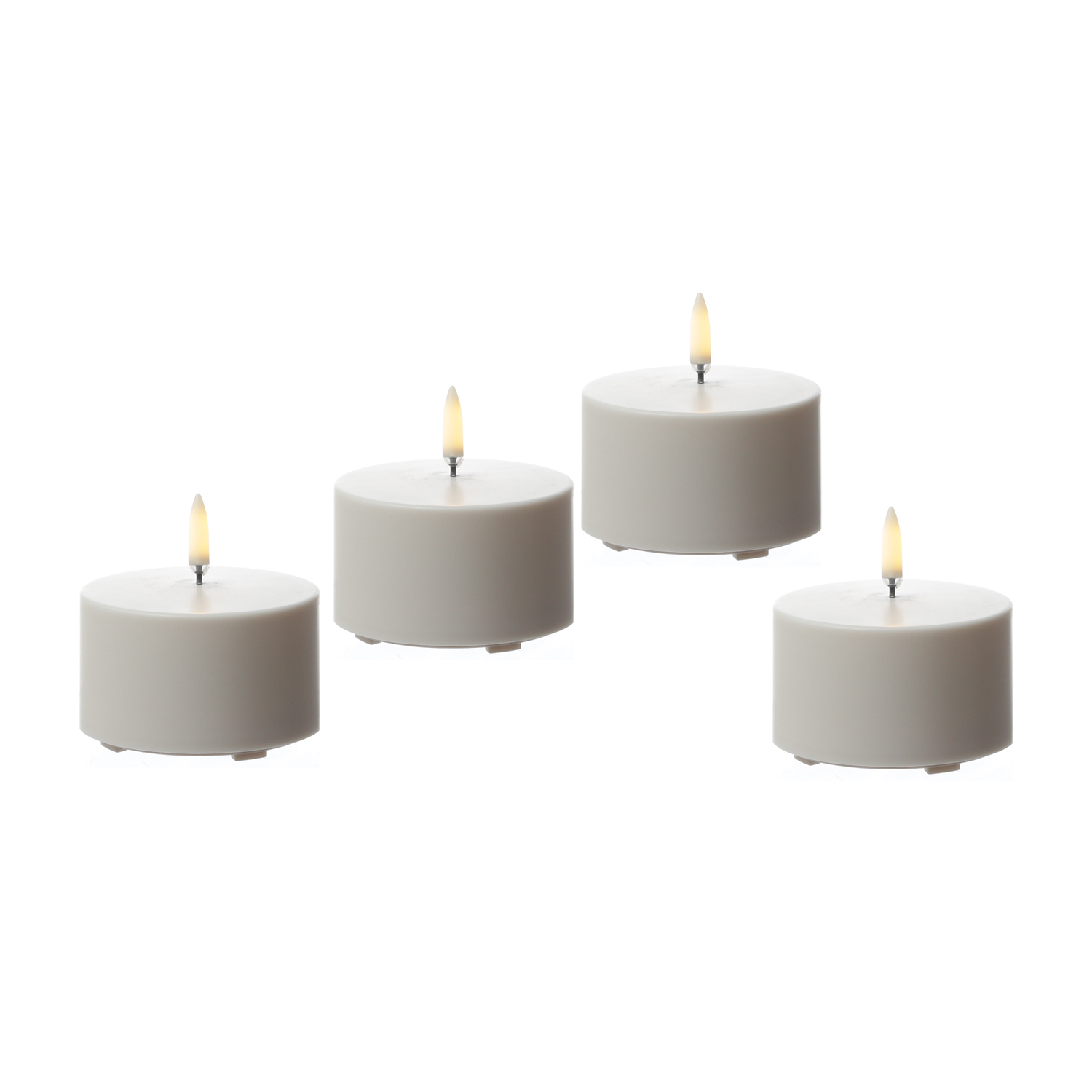 LED Kerzenset THEA - Kunststoff - H: 5cm - inkl. Batterien. - bis zu 1000 Std. - für Innen/Außen LED Kerzenset THEA - Kunststoff - H: 5cm - inkl. Batterien. - bis zu 1000 Std. - für Innen/Außen