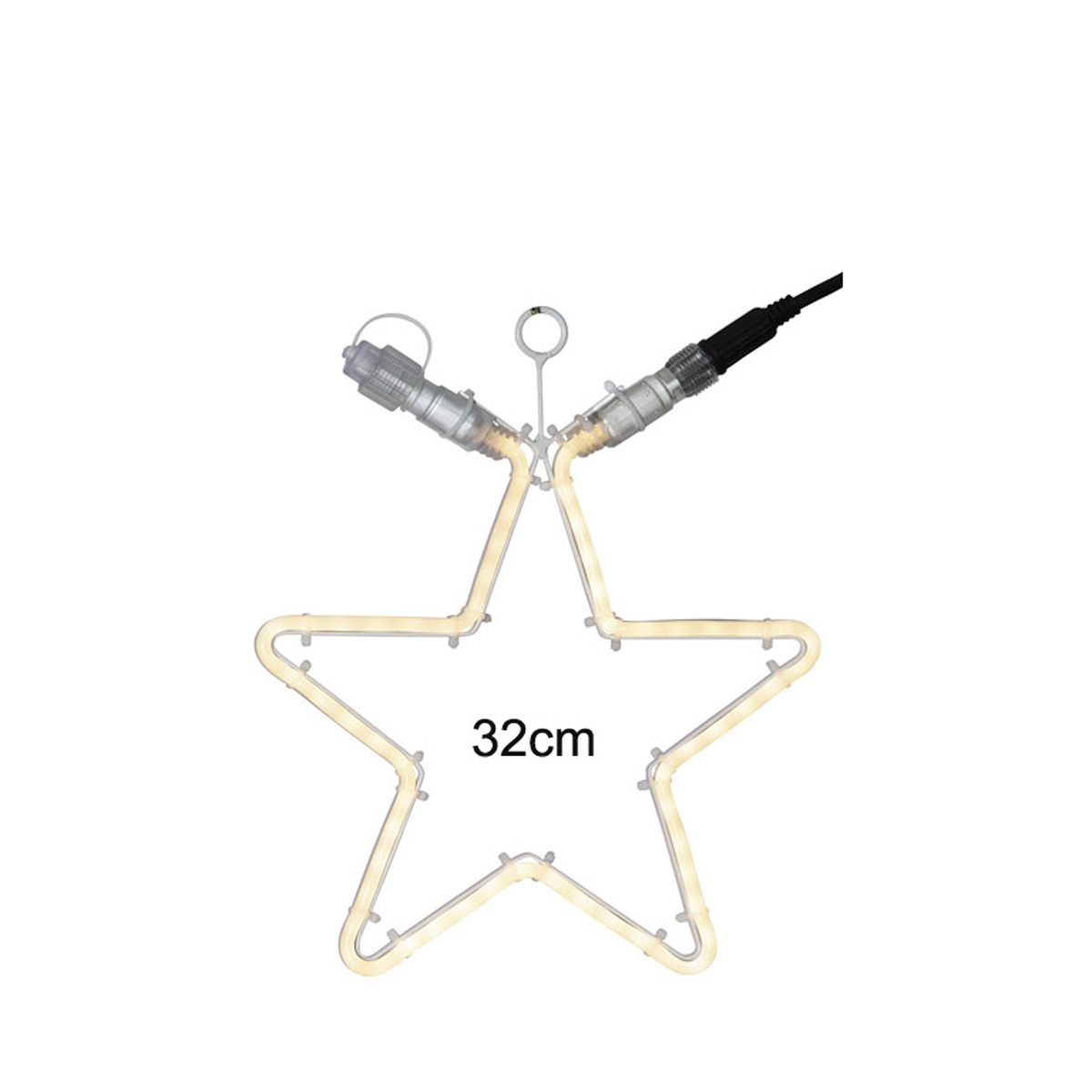 System 24 | Stern 32cm | 60 warmweiße LEDs | koppelbar | exkl. Trafo System 24 | Stern 32cm | 60 warmweiße LEDs | koppelbar | exkl. Trafo