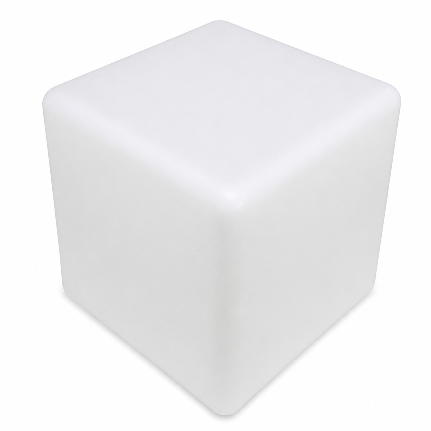 LED Würfel outdoor - Leuchtwürfel 50x50cm - E27 Fassung - kaltweiße 1W LED