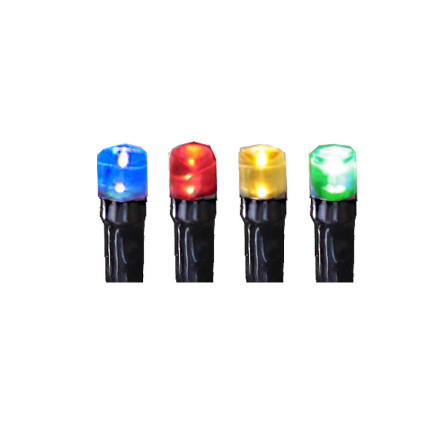 LED Lichterkette - Serie LED - Outdoor - 8m schwarzes Kabel - 80 bunte LED LED Lichterkette - Serie LED - Outdoor - 8m schwarzes Kabel - 80 bunte LED