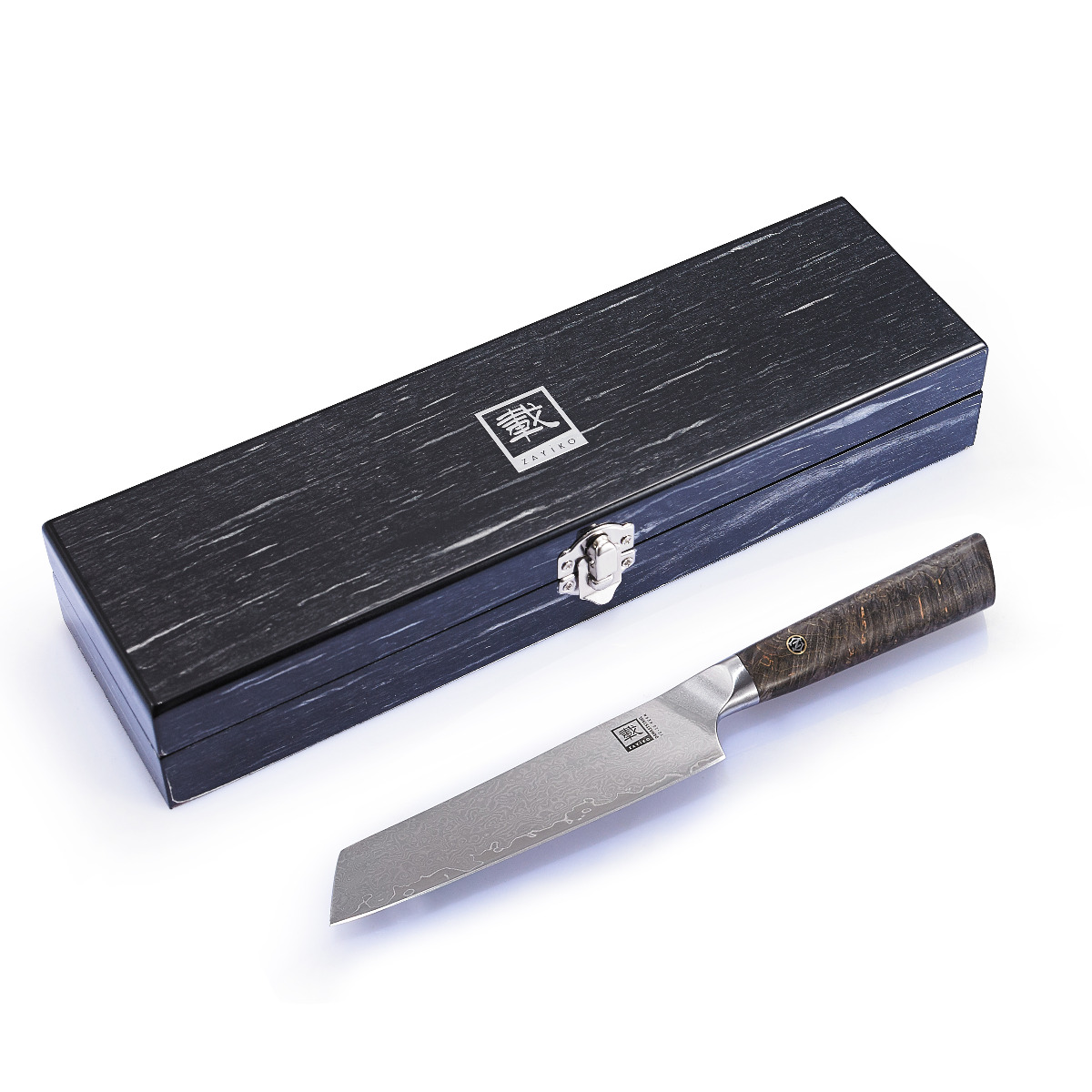 ZAYIKO Damastmesser DAITO PROFI LINE "Allzweckmesser" - Ahornholz - VG-10 Stahlkern