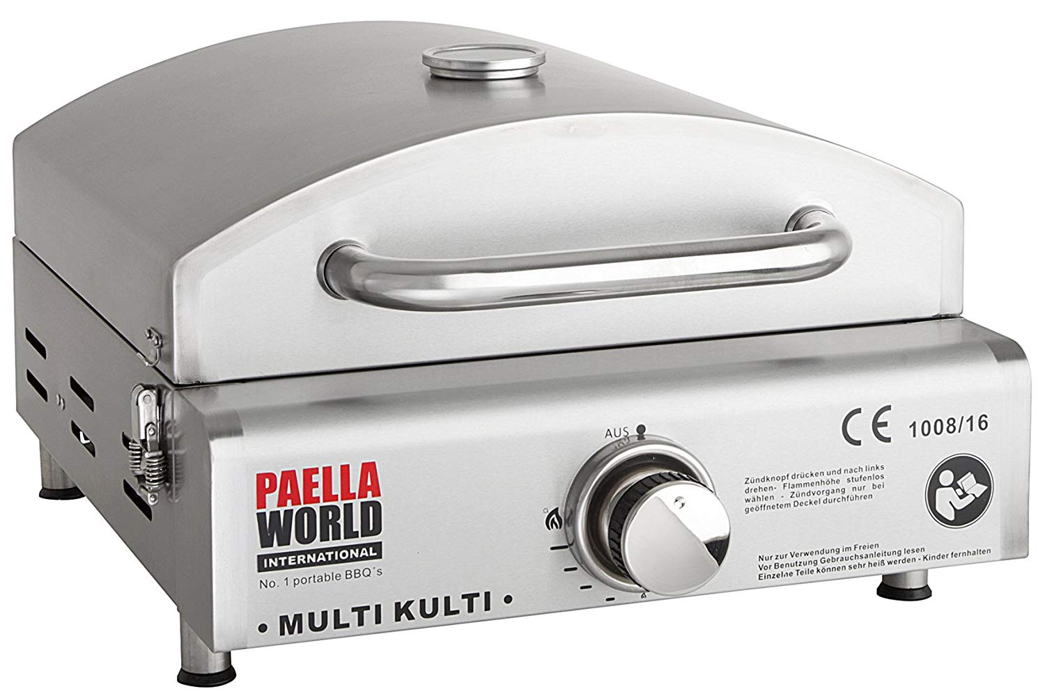ALL'GRILL MULTI-KULTI, der multifunktionale Gasgrill mit Zündsicherung