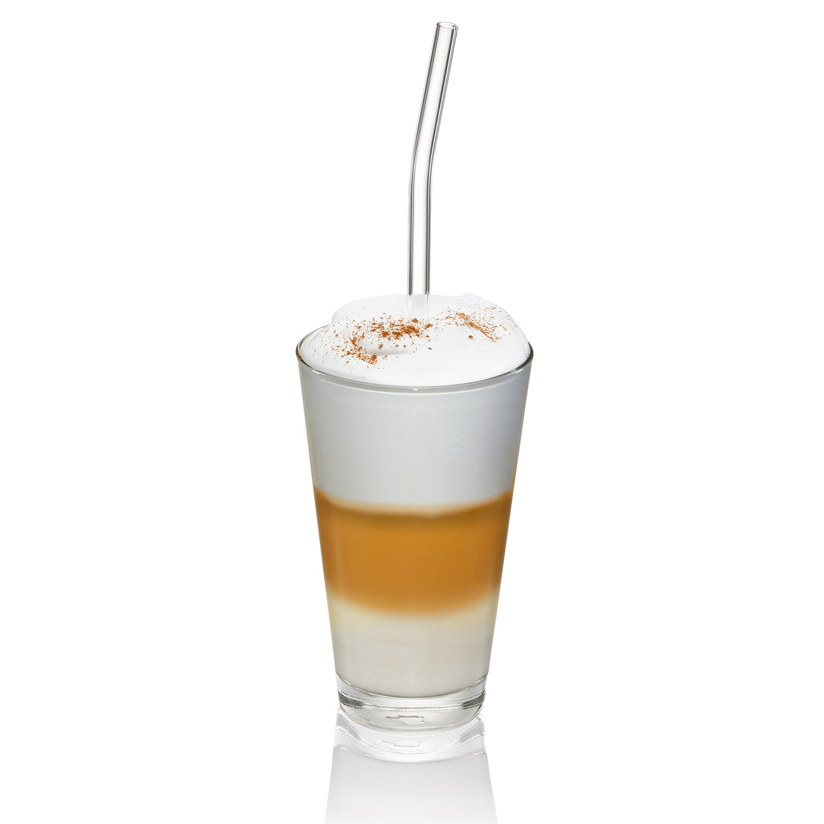 Glastrinkhalme 4er Set FUTURE - 23cm, gebogene Version, transparent - mit Bürste Glastrinkhalme 4er Set FUTURE - 23cm, gebogene Version, transparent - mit Bürste