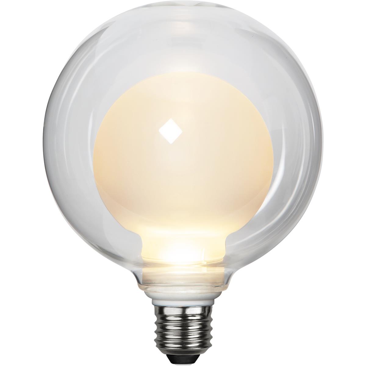 LED Deko Leuchtmittel "Space" - E27 - warmweiß - in 3 Stuffen dimmbar - 2700K - 3,5W