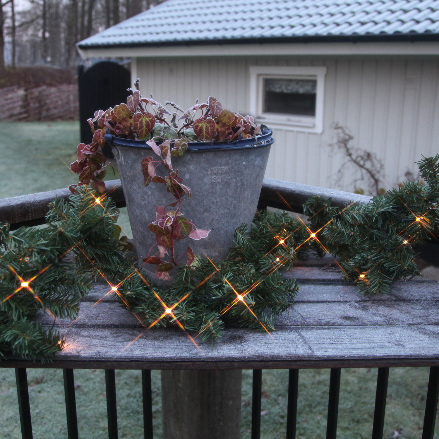 LED Tannengirlande Weihnachtsgirlande beleuchtet 30LED Batterie Timer 2,50m grün LED Tannengirlande Weihnachtsgirlande beleuchtet 30LED Batterie Timer 2,50m grün