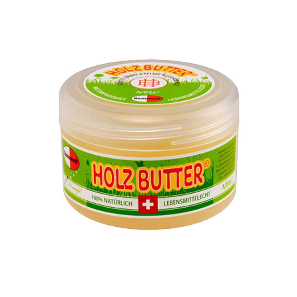 Holzbutter RENUWELL - Pflege für Schneidebretter, Möbel und die Hände - 250g Dose